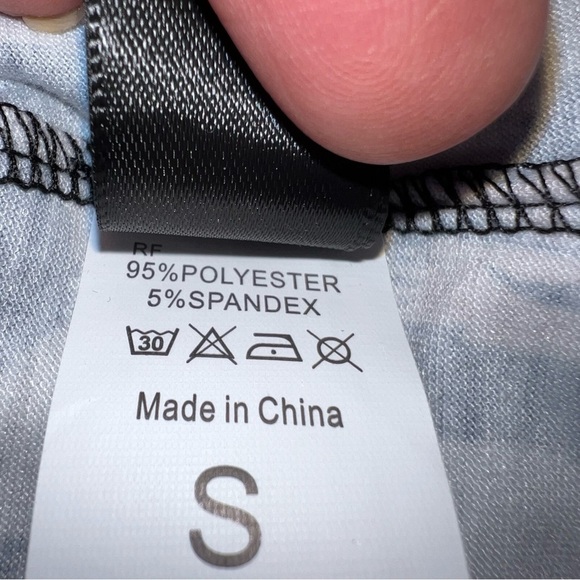 Punchy Western Cheetah Leopard Embroidered Faux Leather Short Sleeve T ShirT - Picture 8 of 8